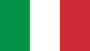 Fußball WM 2014 Team Italien Flagge