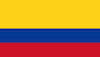 Flagge WM 2018 Kolumbien