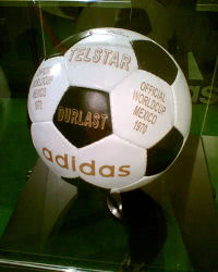 Spielball des WM Turniers 1970 in Mexiko