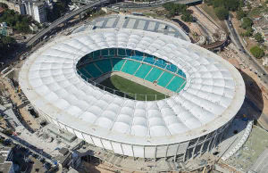 WM Stadion Arena Fonte Nova in Salvador da Bahia