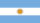 Flagge WM 2014 Mitfavorit Argentinien