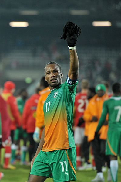 Didier Drogba - der Star der Elfenbeinküste