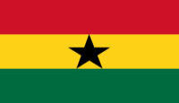 Flagge von Ghana