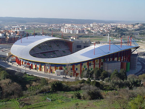 Das Match zwischen Portugal und Kamerun fand in Leiria statt