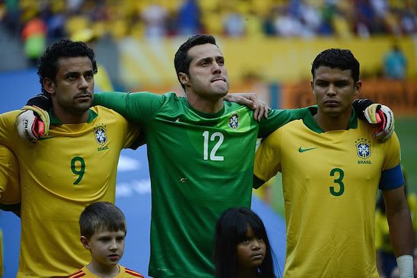 Fred, Julio Cesar und Thiago Silva fahren als Kapitäne zur WM 2014