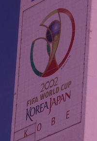 2002 fand die Fußball WM in Japan und Südkorea statt