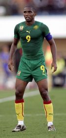 Kapitän Samuel Eto'o Samuel Eto'o ist Kameruns Rekordtorschütze