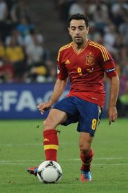 Barcelona Star Xavi will den Titel mit Spanien verteidigen