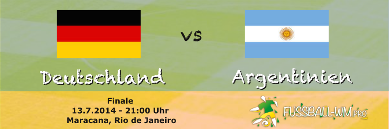 Deutschland gegen Argentinien WM Finale 2014