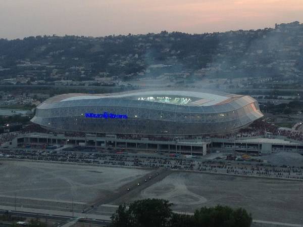 Allianz Riviera in Nizza ist das kleinste EM Stadion