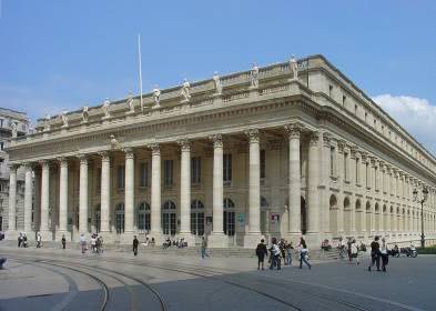 Das Grand Theater in Bordeaux