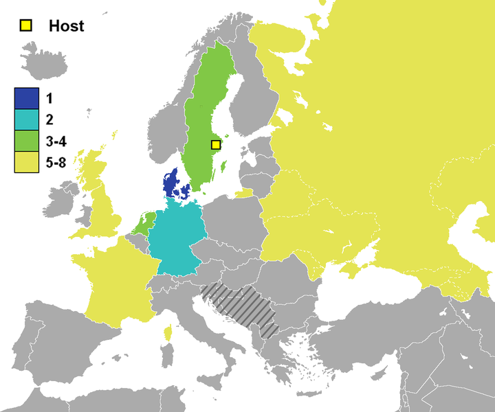 EM 1992 Schweden Teilnehmer