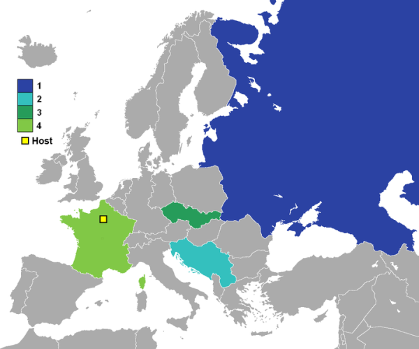 Teilnehmer der EM 1960