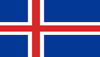 Island Flagge