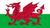 Wales Flagge