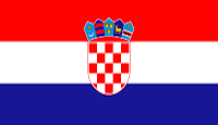 Kroatien Flagge