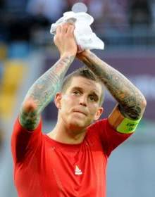 Dänemarks Daniel Agger 