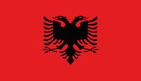 Flagge Albanien