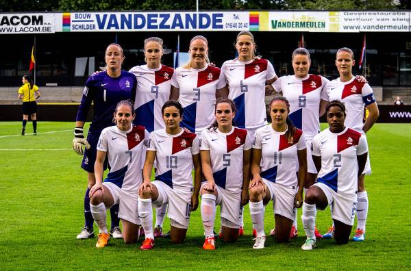 Das Frauen Nationalteam der Niederlande