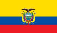 Flagge Ecuador