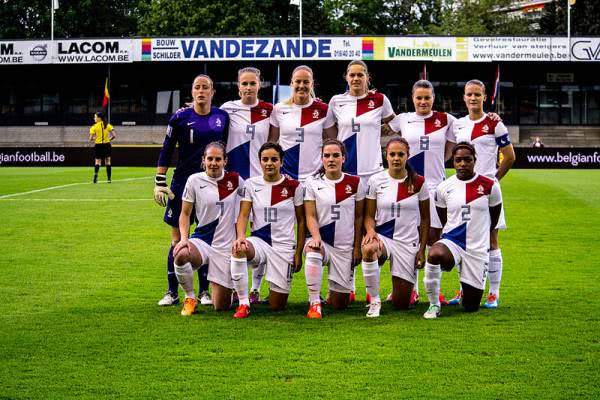 Frauen FUssball Nationalteam  Niederlande
