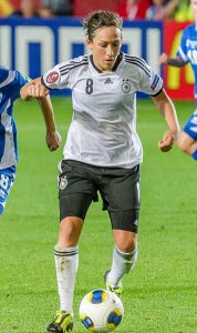 Deutsche Fußballerin Nadine Keßler