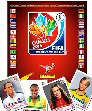 Panini Frauen WM 2015 Canada 1/2/5/10/20/30/50-100 Sticker aussuchen Kanada 