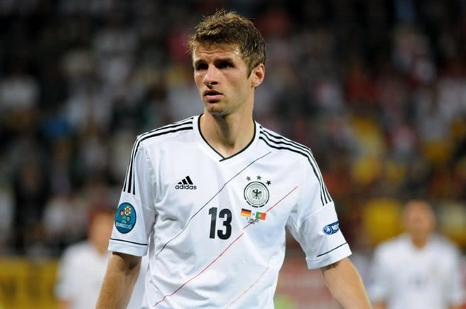 Thomas Müller im DFB EM Trikot