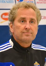 Schwedens Teamchef Erik Hamren