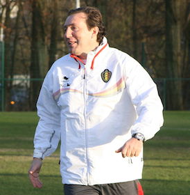 Belgien Trainer Marc Wilmots