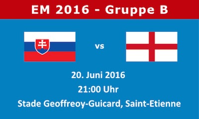 Slowakei England EURO 2016 Vorschau