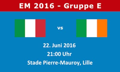 Italien Irland EM 2016 Vorschau