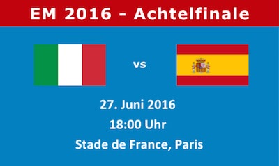 Italien Spanien Spielvorschau EM 2016 Achtelfinale