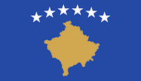 Kosovo Flagge