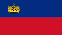 Liechtenstein Flagge