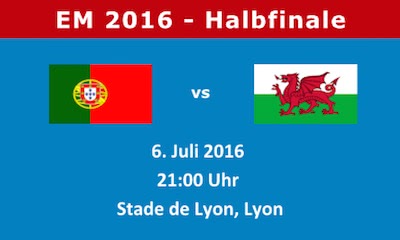 Portugal Wales EM 2016 Halbfinale