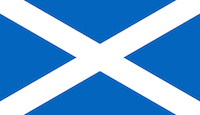 Schottland Flagge