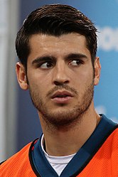 Alvaro Morata bei der WM 2018