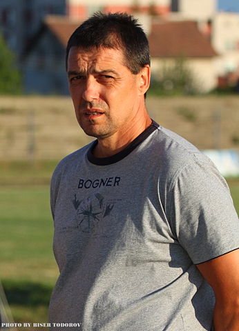 Bulgarien Trainer Petar Hubchev