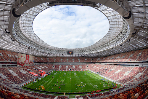 Luschniki WM-Stadion 2018 in Moskau