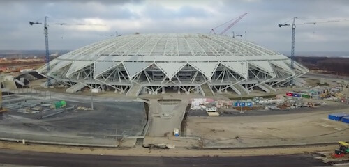 Samara Arena bei der Fußball WM 2018
