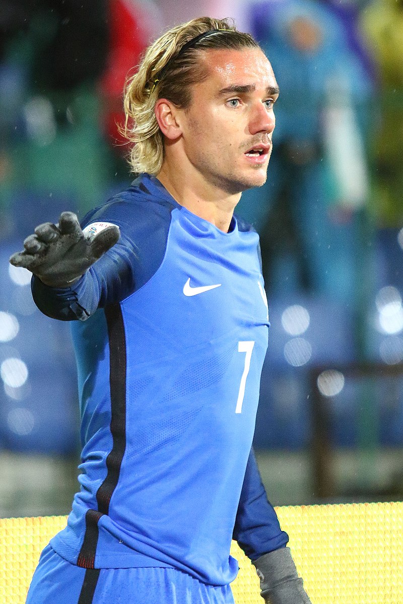 Griezmann Wm Trikot 2018 Frankreich Dress Mit Der Nummer 7