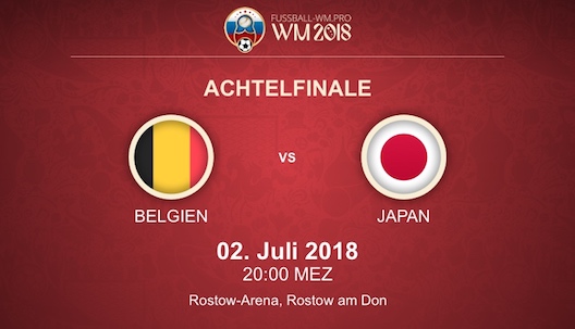 Belgien gegen Japan WM 2018 Vorschau