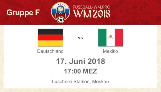 Deutschland Mexiko Wm 2021