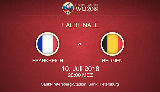 WM 2018 Vorschau und Prognose zu Frankreich vs. Belgien