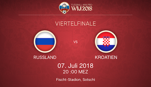 Russland gegen Kroatien Vorschau WM 2018