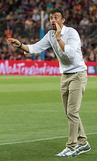 Spaniens Nationaltrainer Luis Enrique