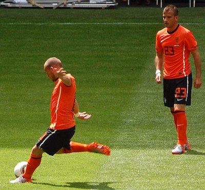 Niederlande-Trikot Nr. 10 Sneijder