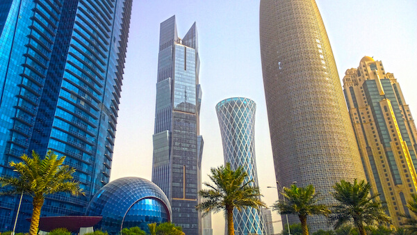 Skyline von Doha, Katar