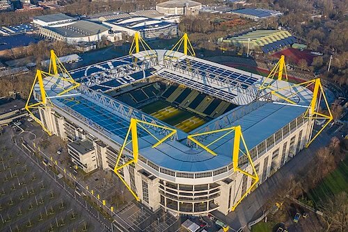 Signal Iduna Park in Dortmund als EM 2024 Spielort